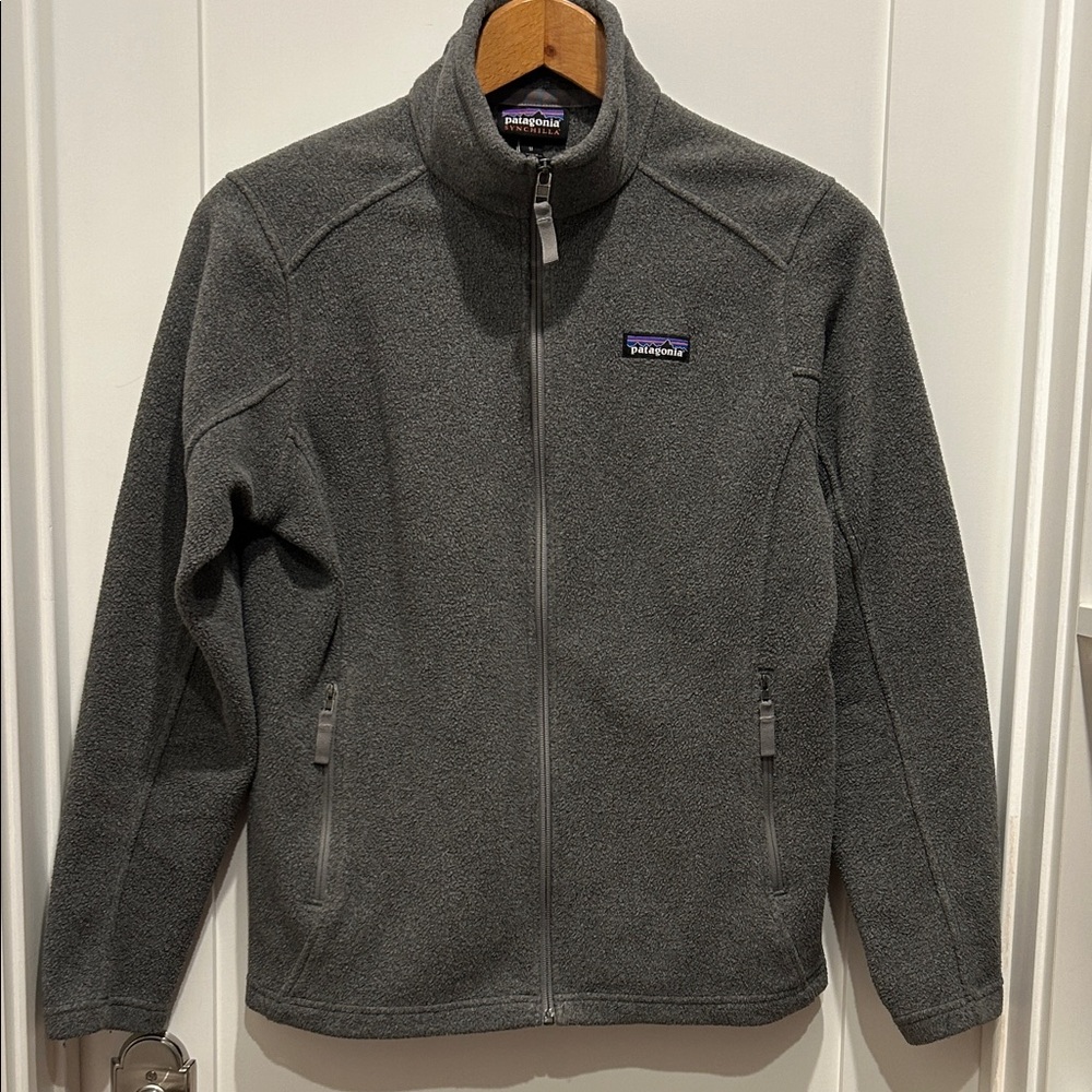 Women’s Patagonia Grey Synchilla Fleece Jacket